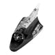 thumbnail image 1 of Luz de energía eólica automática en apariencia de de tiburón, luz de advertencia de alerón de repuesto Adorno de tejado impermeable de Negro shamjiam Luz de energía eólica automática, 1 of 7