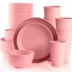 thumbnail image 1 of Juego de vajilla Gudvilla Pink para 8 personas con platos, cuencos y tazas, 1 of 7