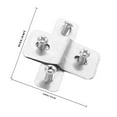 thumbnail image 2 of unbranded 5Ud Soporte Montaje Clip Base Para Cesta Y Cargas, 2 of 7