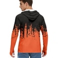 thumbnail image 5 of Unisex Streetwear Hoodies with 3D Drip Cityscape Print and Soft Fleece Lining Featuring Long Sleeves and Front Pouch Pocket Saffron L, 5 of 5