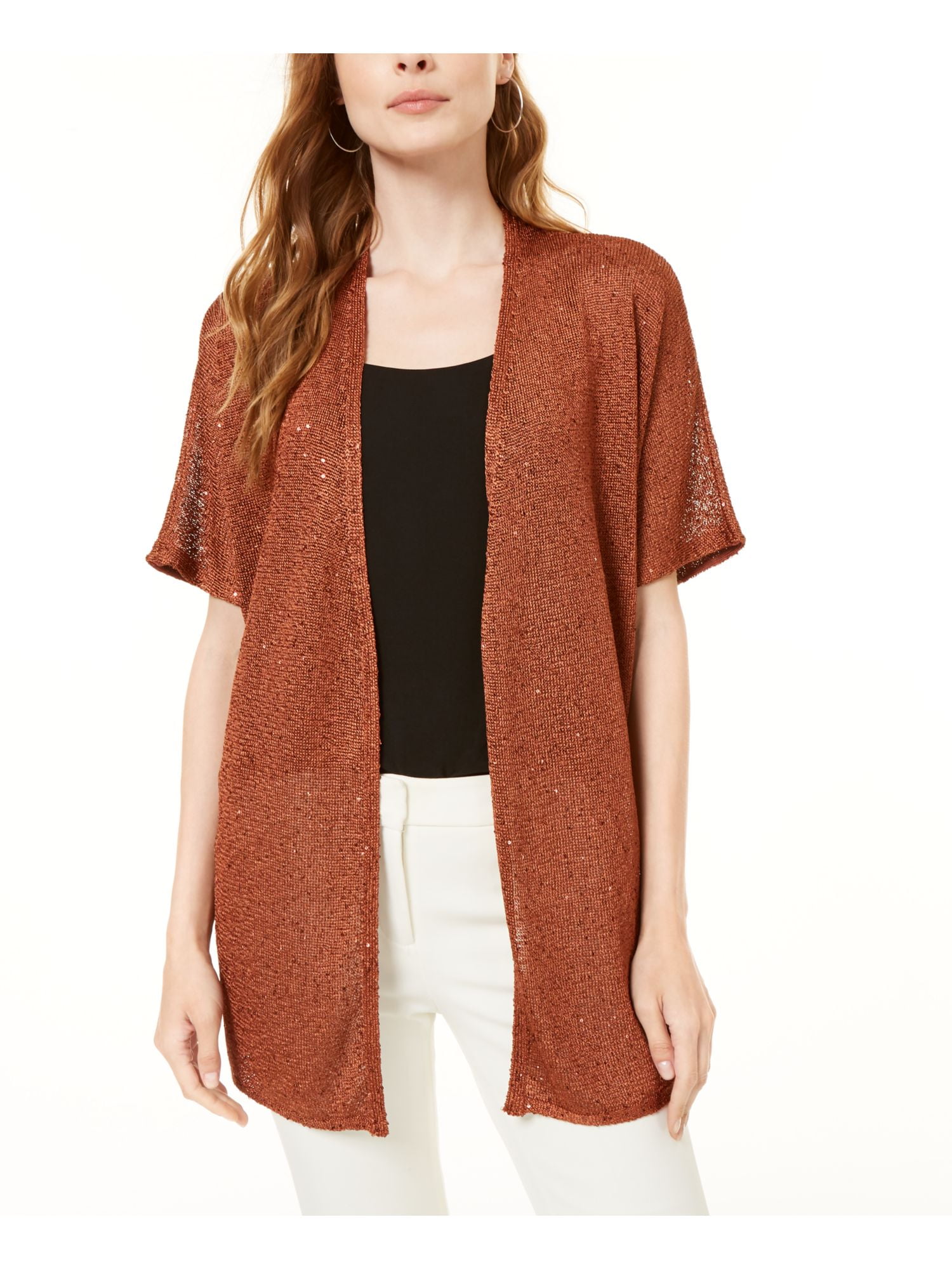 Open Cardigan Sweater 