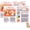 2 Pack Multicolor, variant on Durable Newspaper Dog Toy, 1 Pack Indestructible Newspaper Dog Toy, Non Shredding Washable Interactive Crinkle Dog Toy for Puppy Small Doggie Poodle Teddy Terrier Dogs Tearing