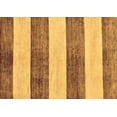 thumbnail image 1 of Ahgly Company Indoor Rectangle Abstract Brown Modern Area Rugs, 5' x 7', 1 of 4