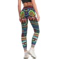 thumbnail image 3 of Kokopelli Art Leggings Legging sport Women sportwear Women's high waist Womens Leggings, 3 of 6