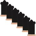thumbnail image 4 of 6pcs Mini Double Sided Wooden Chalkboard Signs, Erasable Message Boards for Weddings, Parties, Restaurants & Office Use, Tabletop Decor with Frame, 4 of 5