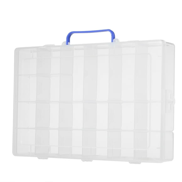 Adjustable Dividers 20 Compartment Slot Plastic Storage Box Organizer Jewelry Tools Electronic Components Container