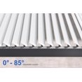 thumbnail image 5 of PURPLE LEAF 11' x 21' Patio Louvered Pergola Outdoor Aluminum Pergola with White Roof Adjustable Hardtop Rainproof Louver for Garden Backyard Deck, 5 of 10