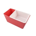 thumbnail image 2 of Lazy Double-Layer Fruit Basket Household Plastic Candy Box Creative Kitchen Living Room Eating Melon Seed, 2 of 7
