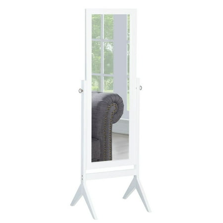 Goplus Full Length Rectangular Floor Mirror Tilt Wood Frame Free Goplus Full Length Rectangular Floor Mirror Tilt Wood Frame Free Standing Image 1 Of 5