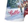 thumbnail image 5 of Hello Welcome Winter The Ski Cairn Terrier Snowy Day All Over Print Boxer Briefs Underwear for Men Dad Cairns Dog Lover - 13013, 5 of 6