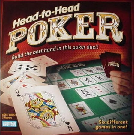 Parker Brothers Head to Head Poker Game 6 Games in 1 Best Card Hand