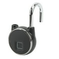 thumbnail image 1 of Candado inteligente Nikou con huella dactilar y carga USB, 1 of 9