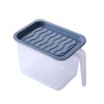thumbnail image 2 of YAOMOBB Refrigerator Storage Container Clear Stackable Storage Box with Lid Handle for Large Capacity Dishwasher Safe Fruits Vegetables Food Organizer, 2 of 7