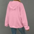 thumbnail image 4 of Bovemsi Sweatshirt for Women Oversized Hoodies 2025 Cute Hoodie Plus Size Plain Basic Soft Sweatshirts Tops Fall Winter Comfort Hoodie, 4 of 7