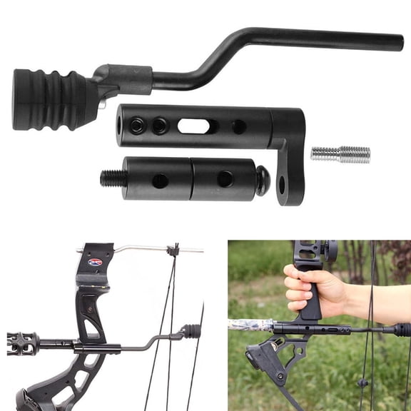 limaity Archery String Stop Suppressor Stabilizer Compound Bow Front Rear Mount Silencer