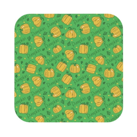 

Ocsxa Pumpkin Leaves Coasters for Drinks Leather Coasters Set of 4 for Coffee Table for Housewarming Kitchen Bar Decor