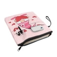 thumbnail image 3 of HELLHERO Heart Gnome Love 1 pc Book Covers with Handle Polyester Fabric Book Storage Bag for Textbooks Women 8.66 x 11.42, 3 of 8