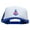 Royal White, variant on Heart Anchor Embroidered Summer Foam Mesh Trucker Cap - Black White OSFM