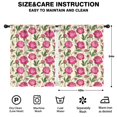 thumbnail image 2 of Pioneer Flower Floral Print Pattern Teens Curtains,Teens Insulated Curtains Set Of 2,Bedroom Essentials,Toddler Room Decor 42"x54", 2 of 5