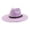 Light Purple, variant on Timeless Fedora Hat for and – Wide Brim Jazz Style with Ethnic Design Flat Unisex Fashion Headwear Cow Girl Hat with Hat Chin Strap Leather Cowboy Dress up for Boys Cowboy Hat Bands Cowboy Hats for