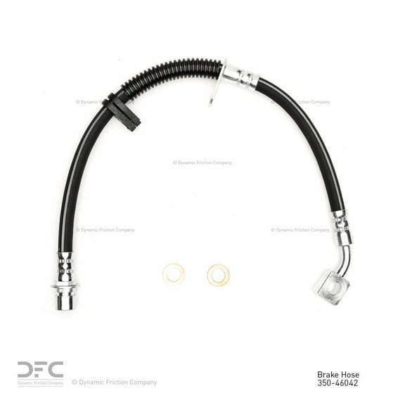 Front Left Dynamic Friction Company Brake Line Hose 350-46042 For 2013-2019 Cadillac ATS, 2015-2016 Cadillac CTS