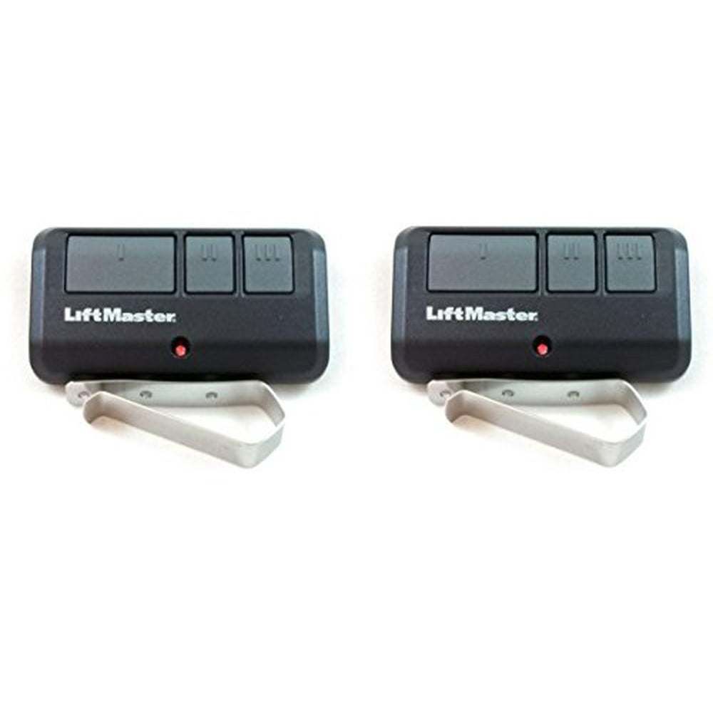 Lot of 2 LiftMaster 893MAX 3Button Multi Frequency Remote Walmart