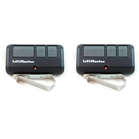 Lot of 2 LiftMaster 893MAX 3-Button Multi Frequency Remote