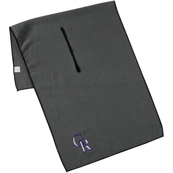 Colorado Rockies 19" x 41" Gray Microfiber Towel