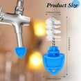 thumbnail image 2 of Nuenen 50 Pack Beer Plugs Tap Brush Beer Faucet Cleaning Plug Hygiene Brush Draft for Restaurant Home Party Bar(Blue), 2 of 15