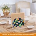 thumbnail image 6 of Yayeee Napkin Holder for Table Set of 2 Kitchen Paper Tissue Organization, Green Cubes, 6 of 8
