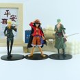thumbnail image 3 of Figuras de acción de One Piece, juguetes de modelos coleccionables, Pirate Warriors, Monkey D Luffy, Roronoa Zoro, Sanji Usopp, 18cm, 3 of 4