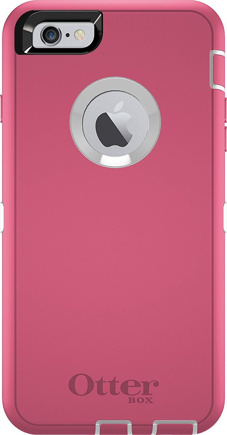 Otterbox Defender Series iPhone 6 Plus/6s Plus phone case White/Hibiscus Pink - image 1 of 3
