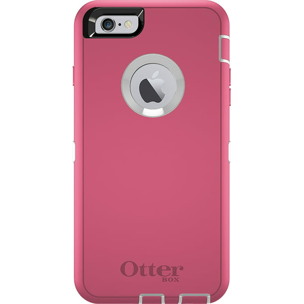 Otterbox Defender Series Iphone 6 Plus 6s Plus Phone Case White Hibiscus Pink Walmart Com Walmart Com