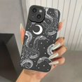 thumbnail image 3 of Funda de teléfono con estampado de serpiente negra para iPhone, carcasa de silicona suave a prueba de golpes para modelos 11, 12, 13, 14, 15 Pro Max, X, XS Max, XR, 8, 7 Plus, SE2020 Mini, 3 of 5