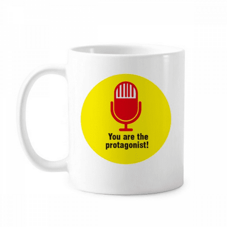 

Dramatic Life Protagonist Mug Pottery Cerac Coffee Porcelain Cup Tableware