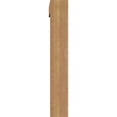 thumbnail image 4 of Ekena Millwork 5 1/2"W x 24"D x 36"H Merced Block Smooth Bracket w/ Offset Brace, Western Red Cedar, 4 of 25
