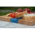 thumbnail image 4 of Olive Wood With Resin River Cheese Board | Charcuterie Board | Serving Tray (Blue), 4 of 6