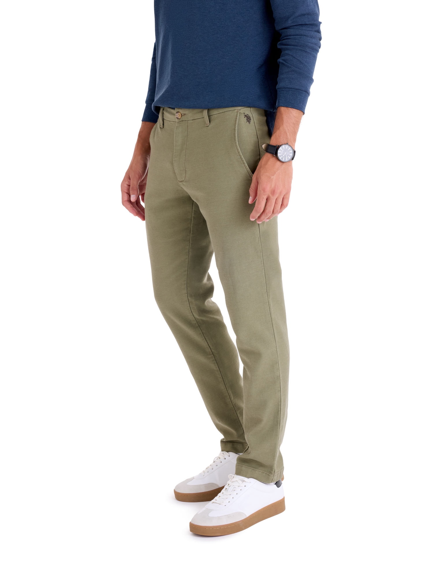 U.S. Polo Assn. Men's Slim Straight Knit Chino Pant