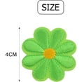 thumbnail image 5 of 24 Pieces Iron on Flower Patches Sew on Embroidered Patch DIY Applique for Jeans Jackets Bag Hat Clothing Shoes, 12 Colors, 5 of 7