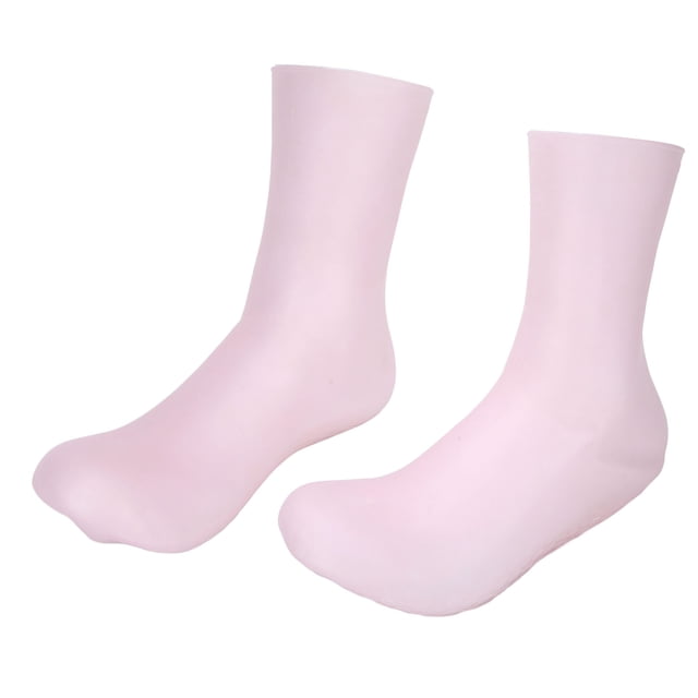 Silicone Gel Socks, Silicone Moisturizing Socks Elastic All Round Wrapping For Home For Men L For 40-44