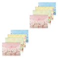 thumbnail image 4 of Dalazy 4X File Bag Information Storage Bags Pocket Folders PVC Filing Thickened Organizer Student Stationery Supplies 2Set, 4 of 6