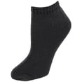 thumbnail image 3 of CTM  Comfort No Show Sports Socks (4 Pairs) (Women), 3 of 3