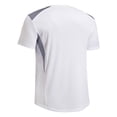 thumbnail image 2 of Expert Brand USA-Made Men's DriMax™ Color Blocked Athletic T-Shirt, White/Steel, L, 2 of 3
