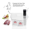 thumbnail image 4 of Sous Vide Container With Lid, Wear Resistant  Sous Vide Container, Hinge Cooking Food for Home Cooker, 4 of 7