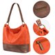 thumbnail image 4 of Bolso Hobo Montana West MWC-047OR2 de piel grande para mujer, 4 of 6
