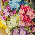 thumbnail image 6 of Outdoor Floriculture 28 Head Jump Orchid Daisy 7 Fork Flower Decorative Flower Silk Flower Flower Small Fresh Flower Floral Arrangement Centerpieces, 6 of 9