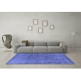 thumbnail image 3 of Ahgly Company Indoor Rectangle Oriental Blue Industrial Area Rugs, 8' x 12', 3 of 4