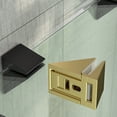 thumbnail image 6 of Contemporary Glass Shelf Fittings Adjustable Glass Shelf Brackets for Household, 6 of 16
