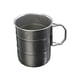 thumbnail image 2 of Taza de camping de acero inoxidable con asa para fotos, taza de café, taza para beber cerveza Mango plegable de 500 ml., 2 of 9