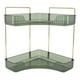 thumbnail image 2 of Organizador De Mostrador De Baño, Estante Esquinero De Metal De Fácil Montaje Para Encimera, Almacenamiento De Cosméticos Y Maquillaje Para Baño Y Cocina, 2 of 7